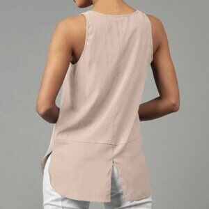 Eggshell Split Back Tank - Lola & Sophie
